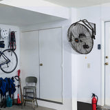 VEVOR Ventilador de Pared 18 3 velocidades IP44, 4150 CFM