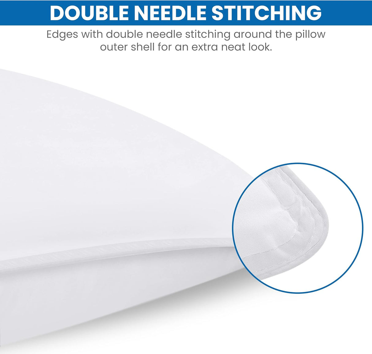 Cojines Utopia Bedding para dormir, tamaño Queen, set de 2