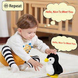 Peluche Pingüino Repetidor YH YUHUNG, Voz Clara, Juguete