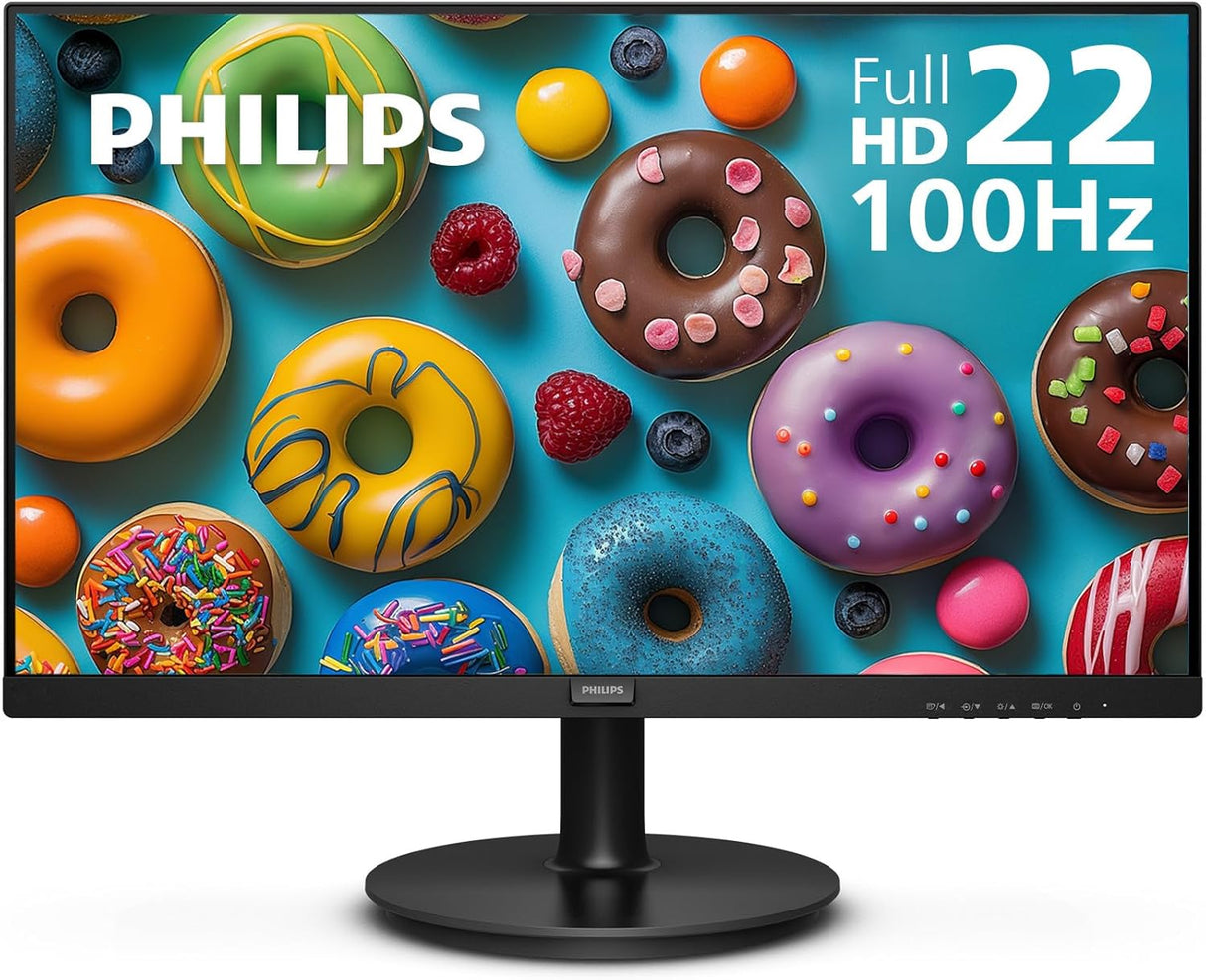 Monitor PHILIPS 22'' FHD 100Hz, HDMI, VGA, Adaptive Sync, 221V8LB