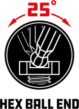 Juego de Llaves Hexagonales Powerbuilt 13 Piezas 2mm-19mm - 941642