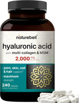 Suplementos de ácido hialurónico 240 cápsulas
