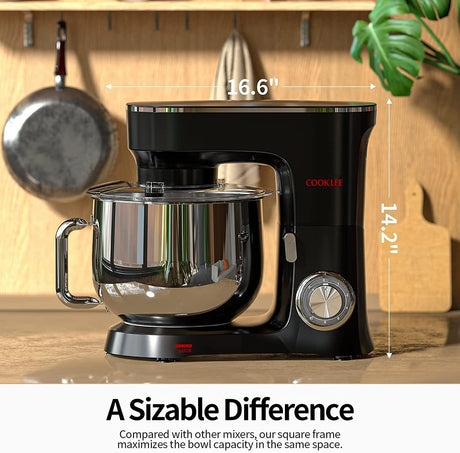 Batidora de Pie COOKLEE 9.5 Qt 660W 10 Velocidades SM-1551