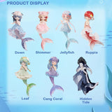 Muñeca BJD, Kawaii, posable, serie Sirena, Penny Mermaid-1pack