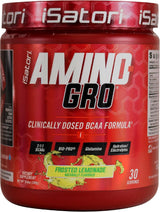 Suplemento aminoácidos iSatori Amino-GRO BCAA 30Serv