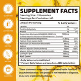 Suplemento de glicinato de magnesio 1000 mg con L-treonato