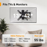 Soporte de TV Perlegear 13-42, Articulado, PGSF6