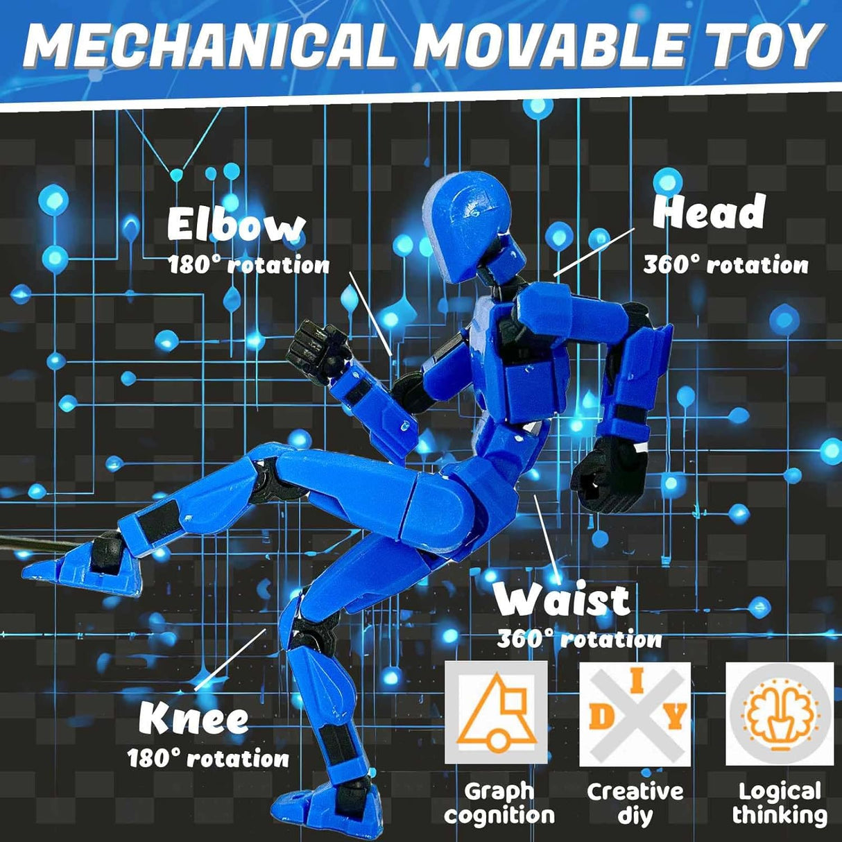 Figura de Acción T13 Baiyou, 3D Impresa, Con Caja, Completa