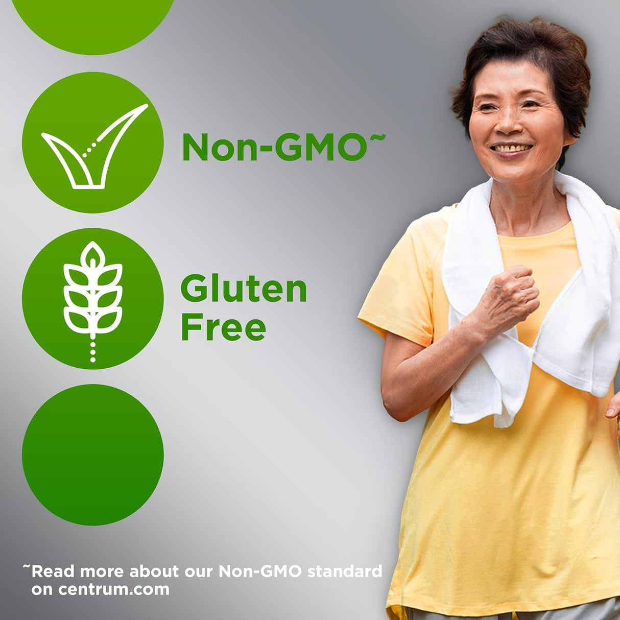 Suplemento Centrum Multivitamínico para adultos sin gluten