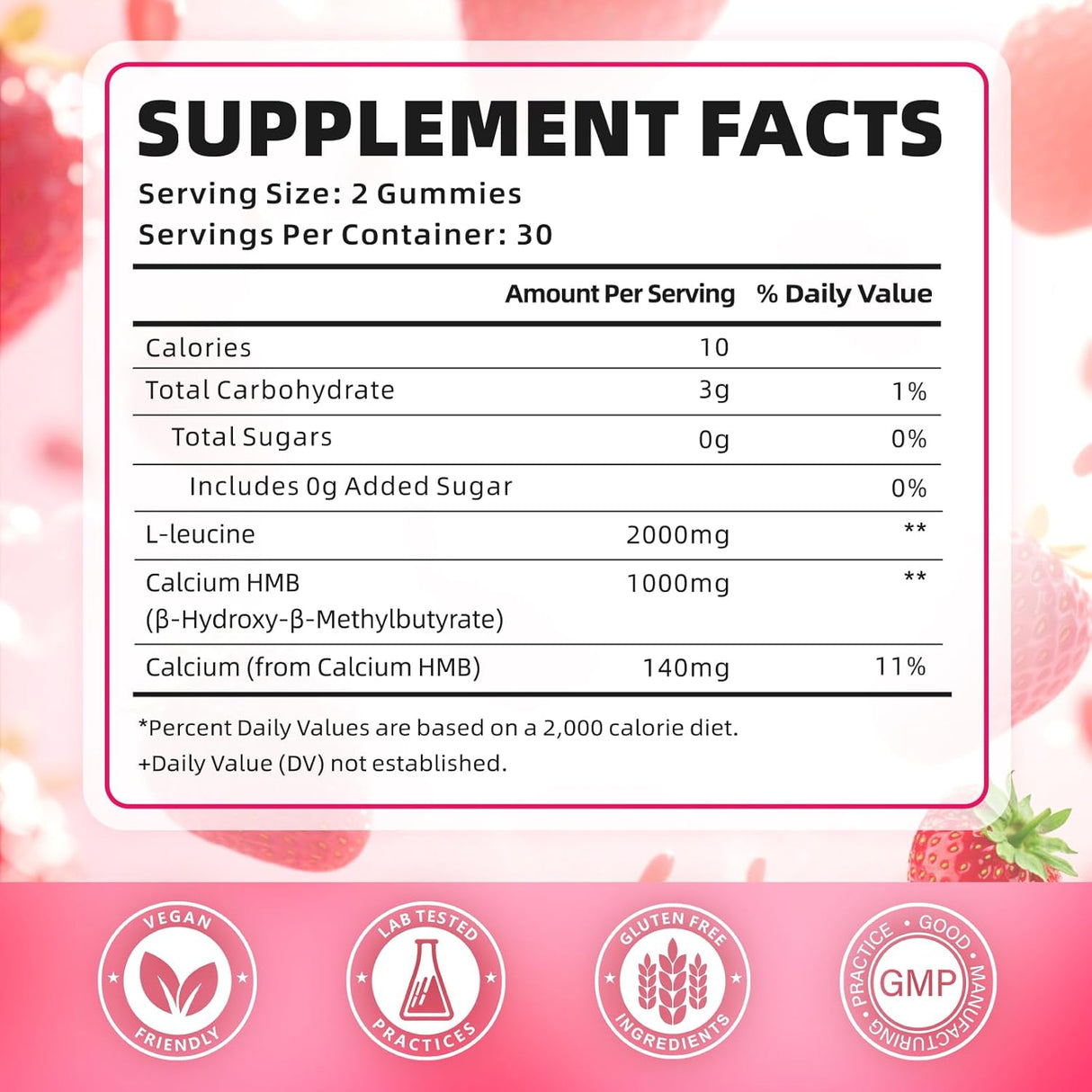 Softbear Gummies HMB Leucina 3000mg Muscular 60u