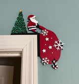 Decoración de fiesta Navideñas para Puertas, Metal