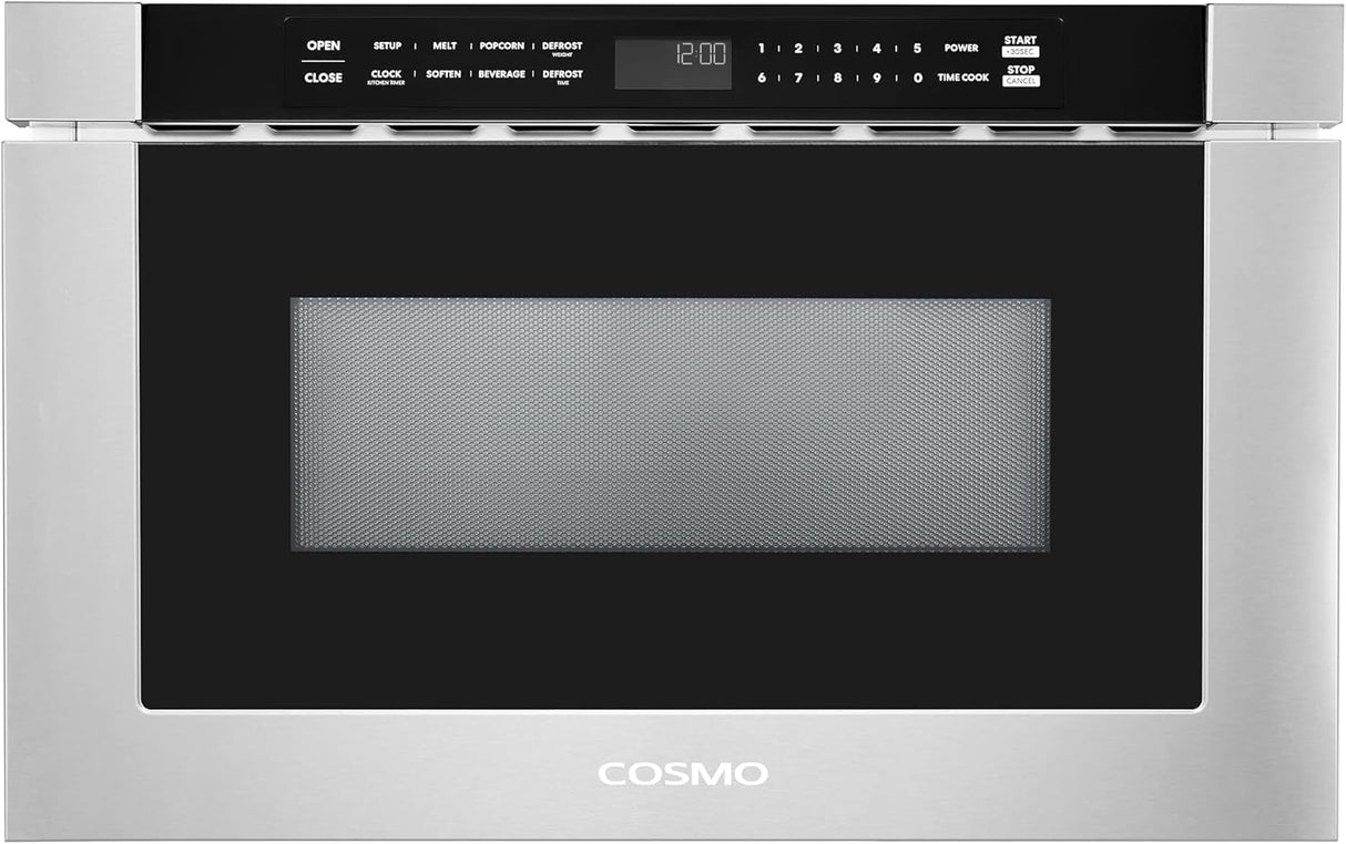 Microondas Empotrado COSMO con Presets Automáticos, COS-12MWDSS-NH