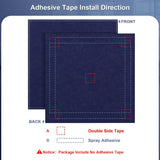 Paneles Acústicos DEKIRU 12 Piezas Alta Densidad 12x12x0.4