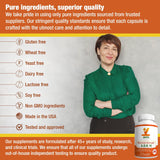 Suplemento de Vitaminas A1, D3 y K2 - INVITA ADK, 180 cápsulas