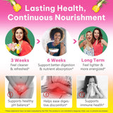 Her Juicy Feminine Probióticos Gummies para Mujeres, 60 unidades