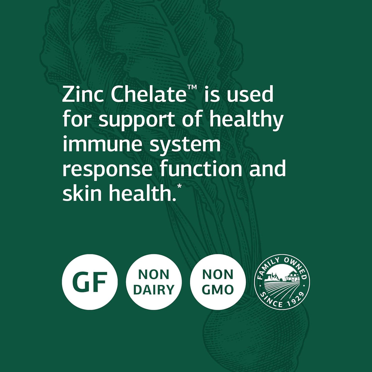 Suplemento Quelato de zinc Digestión de alimentos enteros