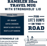 Taza de Viaje YETI Rambler 20 oz, Acero Inoxidable, Melocotón
