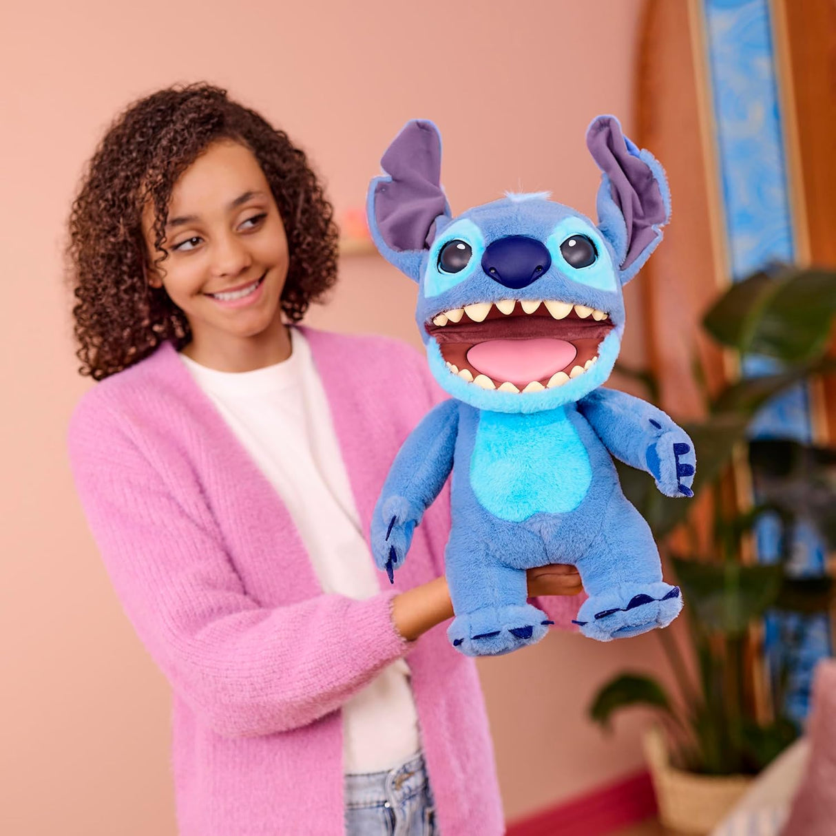 Peluche Animatrónico Stitch de WOW! Stuff, 18 y Sonidos Realistas