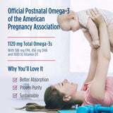 Omega-3 Postnatal Nordic Naturals, 60 Soft Gels, Vitamin D3