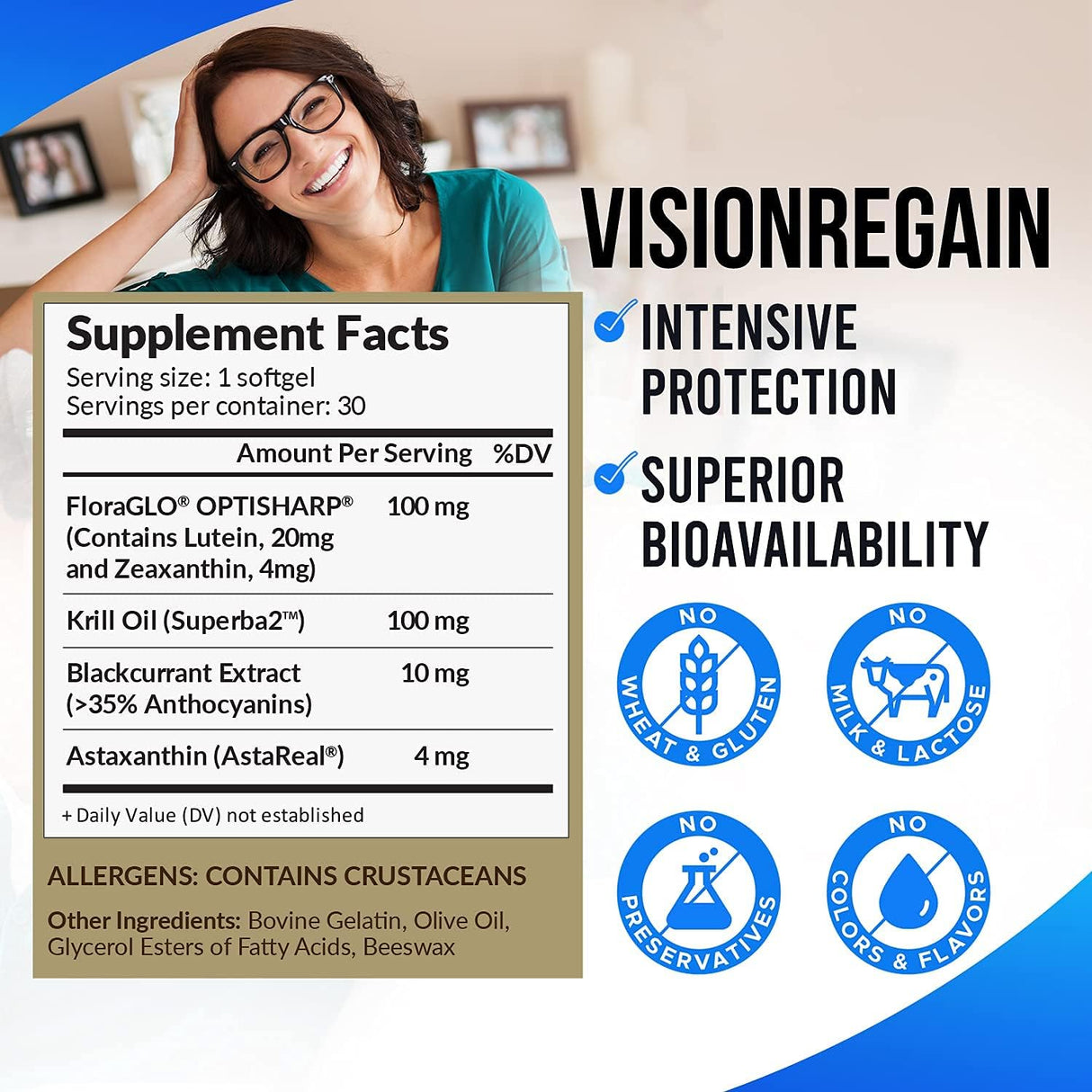 LABO Nutrition VisionREGAIN  Entrega liposomal inteligente