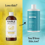 Champú sin sulfato para cabello graso Maple Holistics