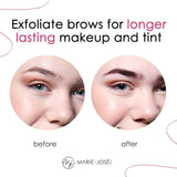 Perfección de cejas:exfoliante profesional de cejas