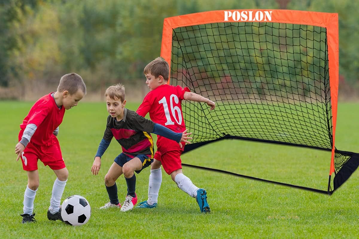 Porteria de futbol facil de trasladar, incluye bolso