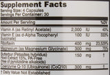 Migraine Relief, MigrA Zero, 4 Ingredientes, 120 Cápsulas