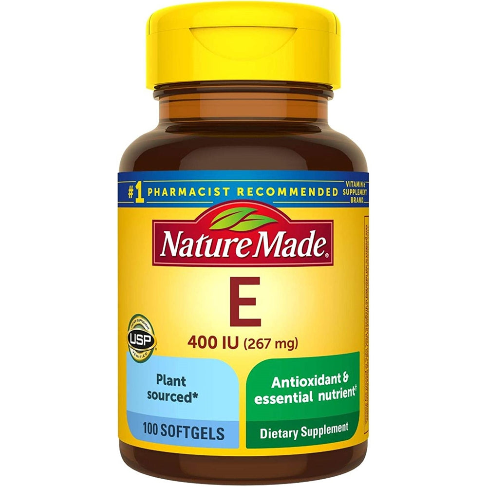 Suplemento Vitamina E 267 mg (400 UI) d-Alpha  100 unidades