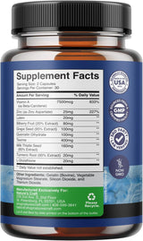 Suplemento completo de salud ocular  luteína 20 mg 60 und