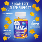 Gomitas para dormir sin azúcar naturales extra fuertes
