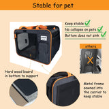 Transportín Expandible para Mascotas, 20x14x14, Viaje Corto/ Largo