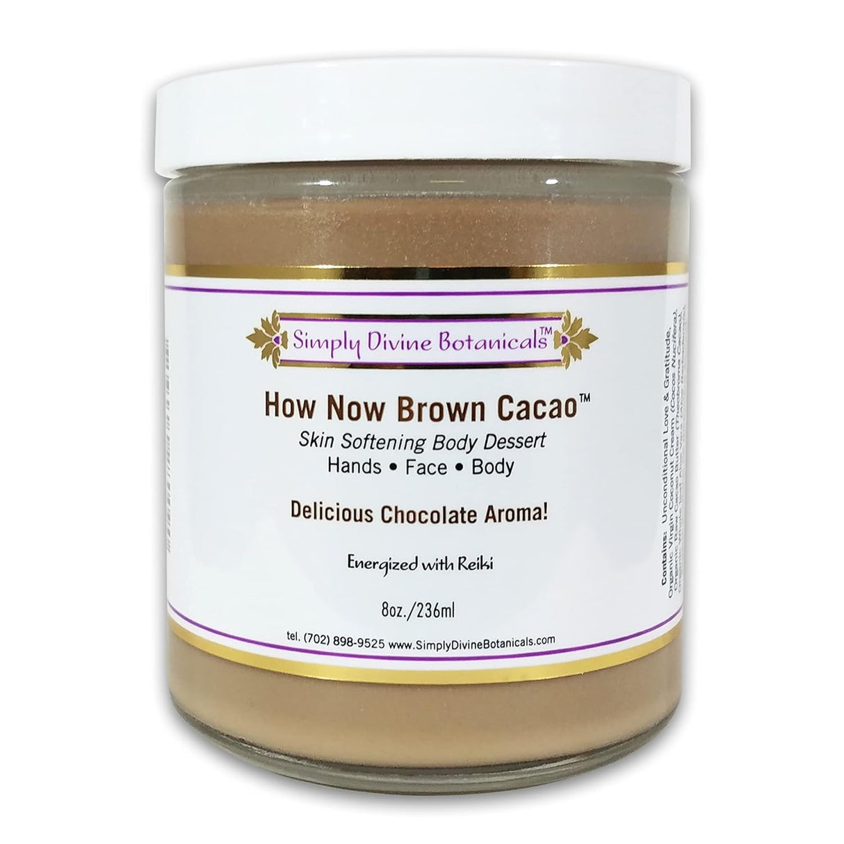 Mantequilla Corporal Natural de Cacao para Hidratación Profunda