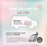 Transportín suave y lindo para mascotas - petisfam, Mediano