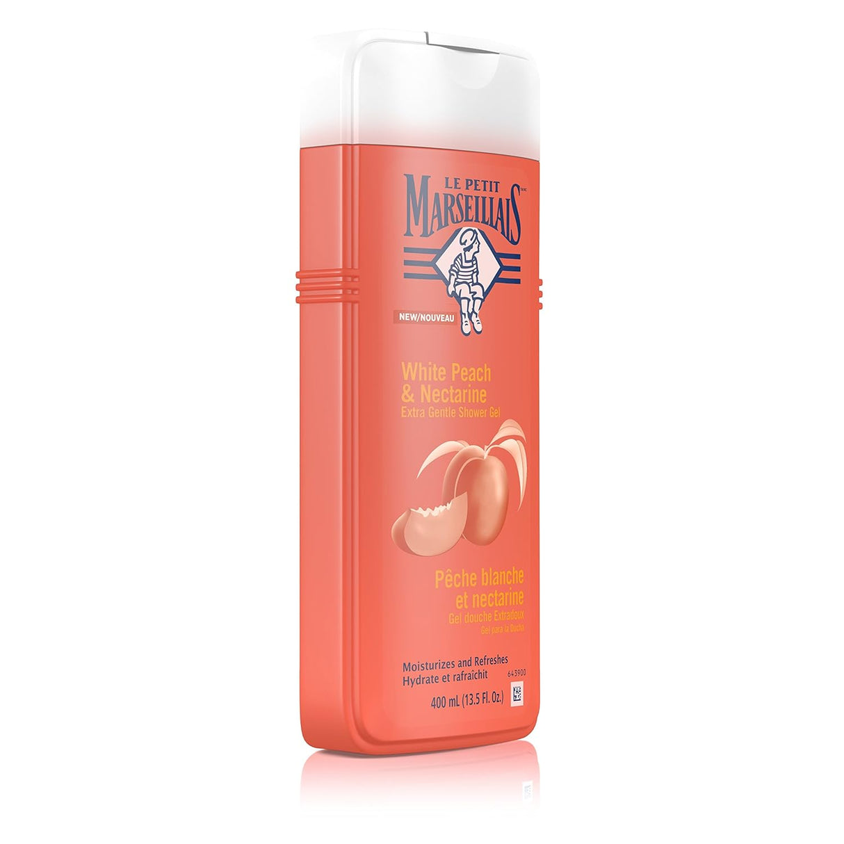 Gel de ducha extra suave melocotón blanco y nectarina
