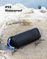 Altavoz Bluetooth IPX5 con sonido HD y emparejamiento TWS