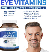 Suplemento de apoyo para ojos cansados y secos de luteína