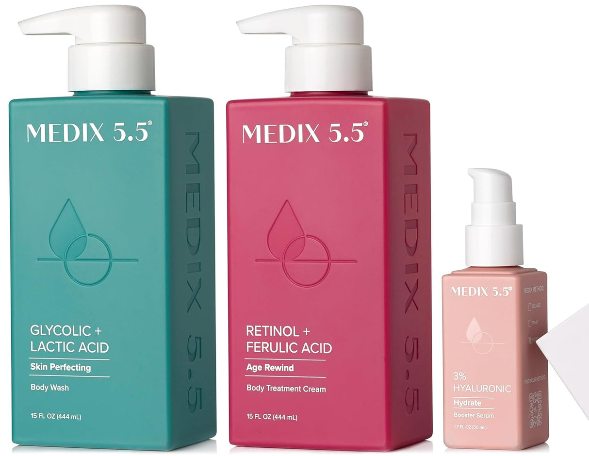 Juego de Cuidado de la Piel Antienvejecimiento MEDIX 5.5