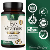 Vitaminas oculares con luteína zeaxantina arándano y zinc
