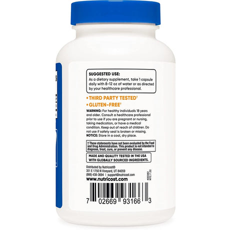 Suplementos Alimenticios Nutricost Biotin Vitamina B7