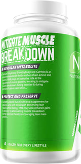 NutraKey HMB Cápsulas 90 Pzas Suplemento Muscular