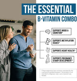 Folato de metilo orgánico 1000 mcg + B12, forma líquida sublingual