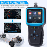 Escáner OBD2 con datos en vivo, Negro ‎W4 AMTIFO