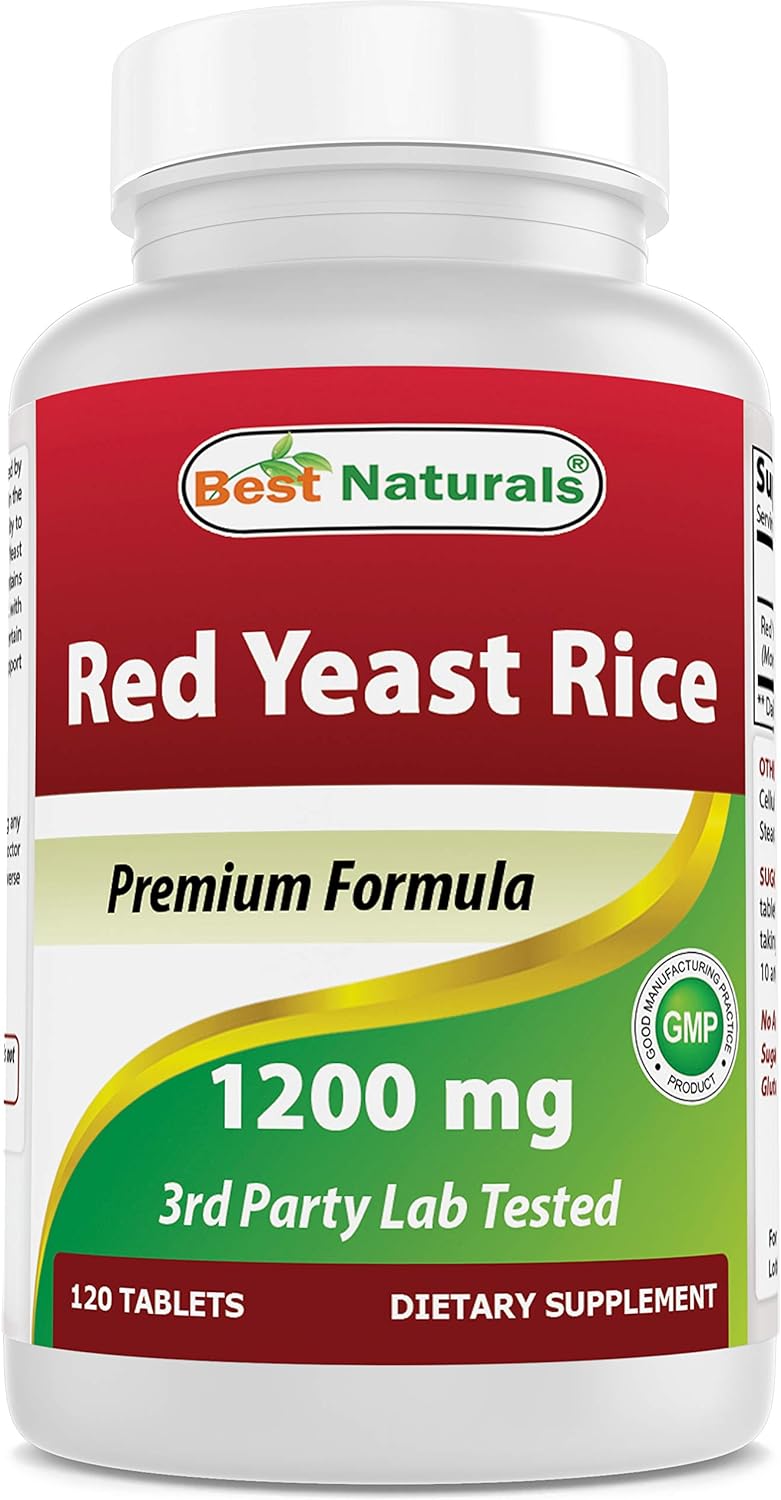 Suplemento Soporte de colesterol de arroz de levadura roja