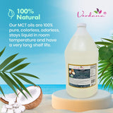 Suplemento Aceite de coco orgánico fraccionado MCT  1 galón