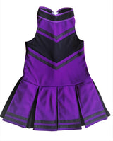 Disfraces  de animadora para niñas lila talla XL