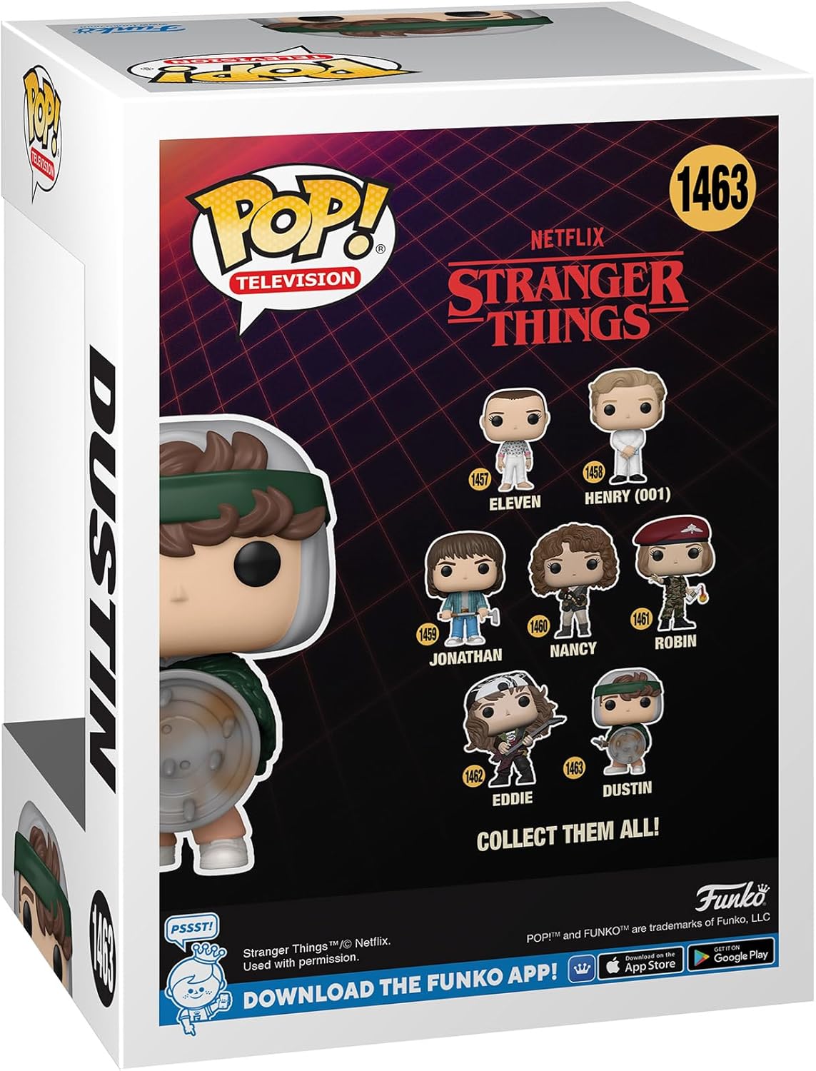 Funko Pop! TV: Stranger Things - Dustin Cazador (Hunter)
