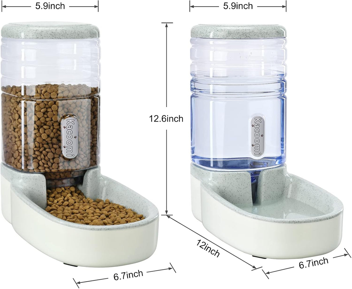 Comedero automático para gatos y dispensador de agua