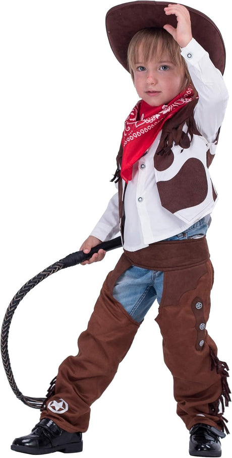 Disfraz de vaquero para niños Spooktacular Creations 3T