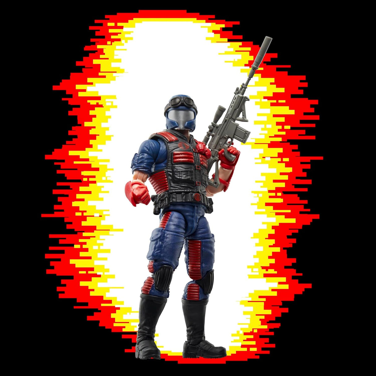 Figura Cobra Viper G.I. Joe, 6 con 13 accesorios, retro